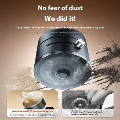 Foldable Magnetic Vacuum Car Phone Holder Foldable Suction Cup with Suction Cup Hands-Free Navigation for Smart Phone